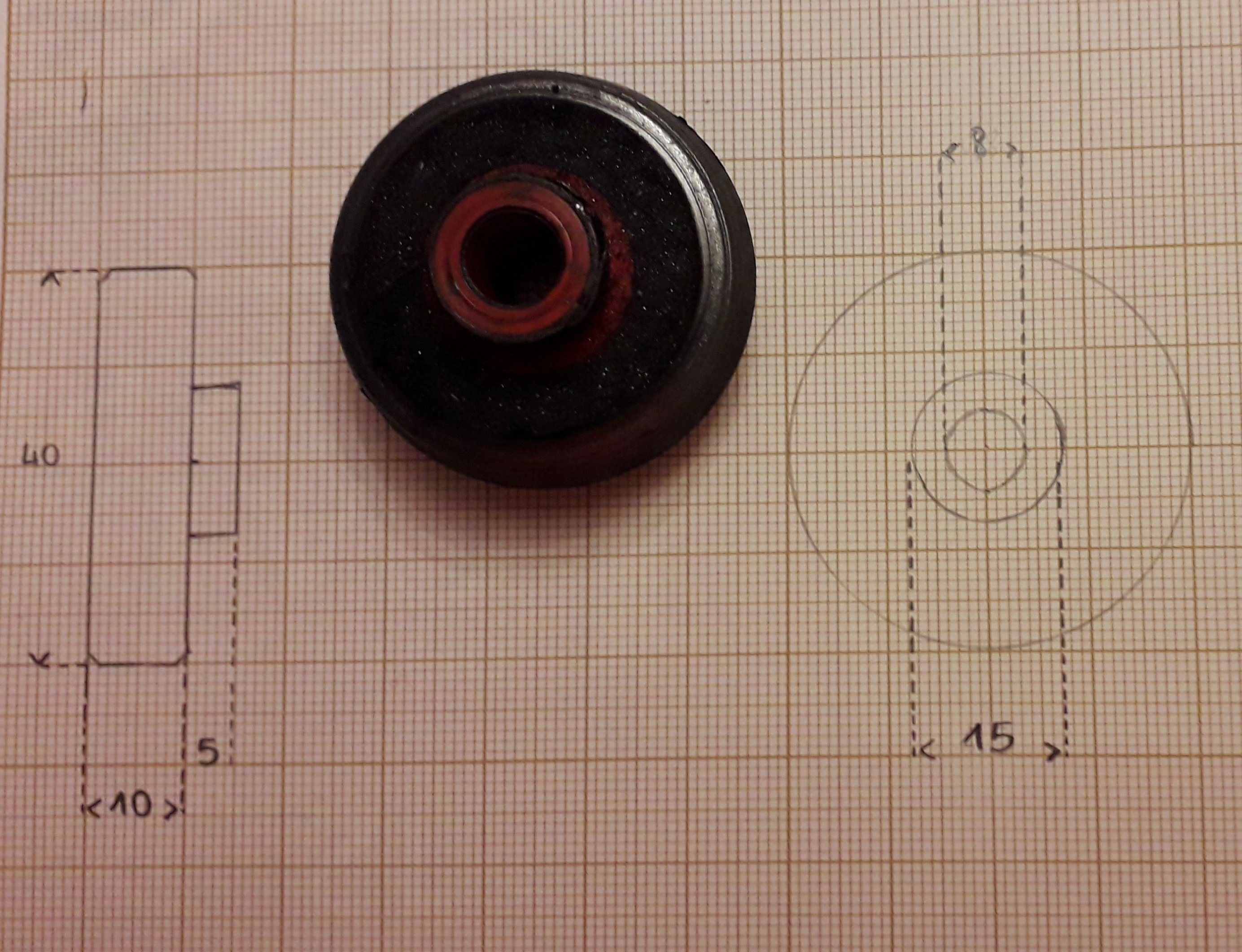 Lot De 4 Roulettes De Rechange En Nylon Pour Sièges De Rameur